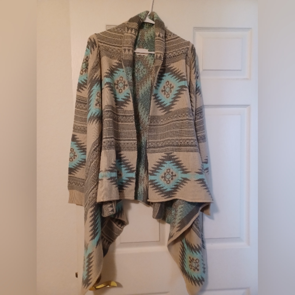 Womens Southwest Dreamers Cardigan Sweater